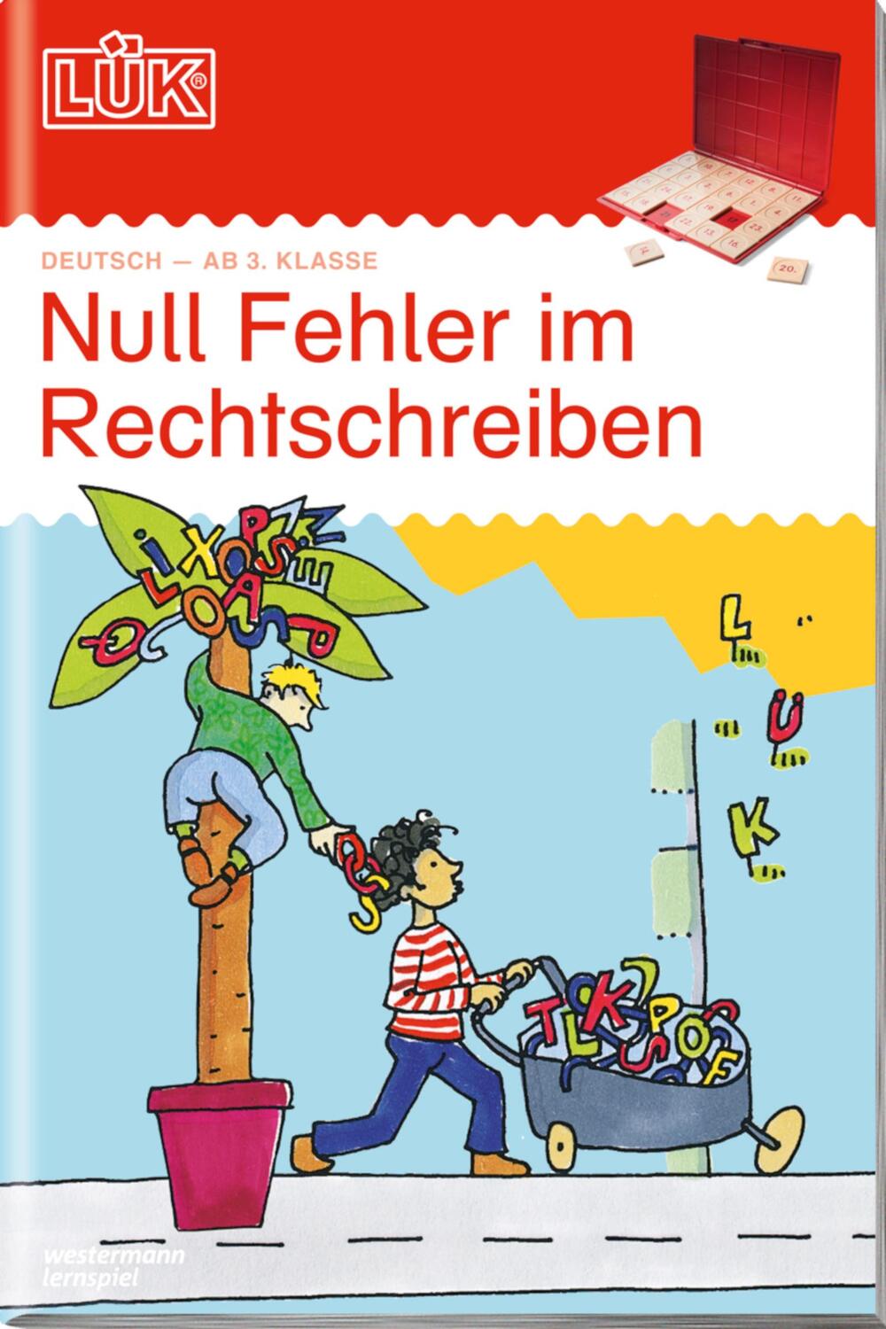 Cover: 9783894148546 | LÜK. Deutsch - ab 3. Klasse: Null Fehler im Rechtschreiben | Broschüre