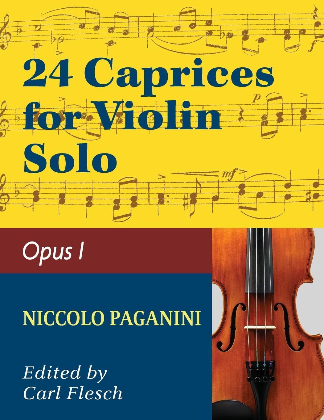 Cover: 9781974899685 | Paganini | 24 Caprices, Op. 1 - Violin solo | Carl Flesch | Buch