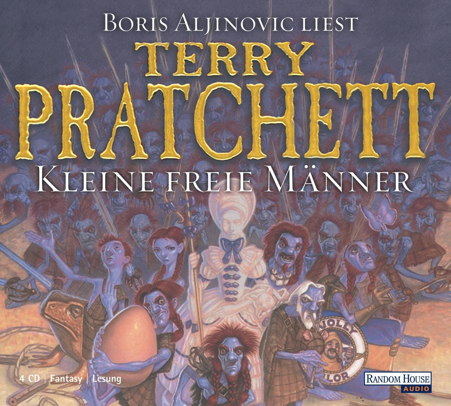 Cover: 9783866040946 | Kleine freie Männer. 4 CDs | Fantasy | Terry Pratchett | Audio-CD