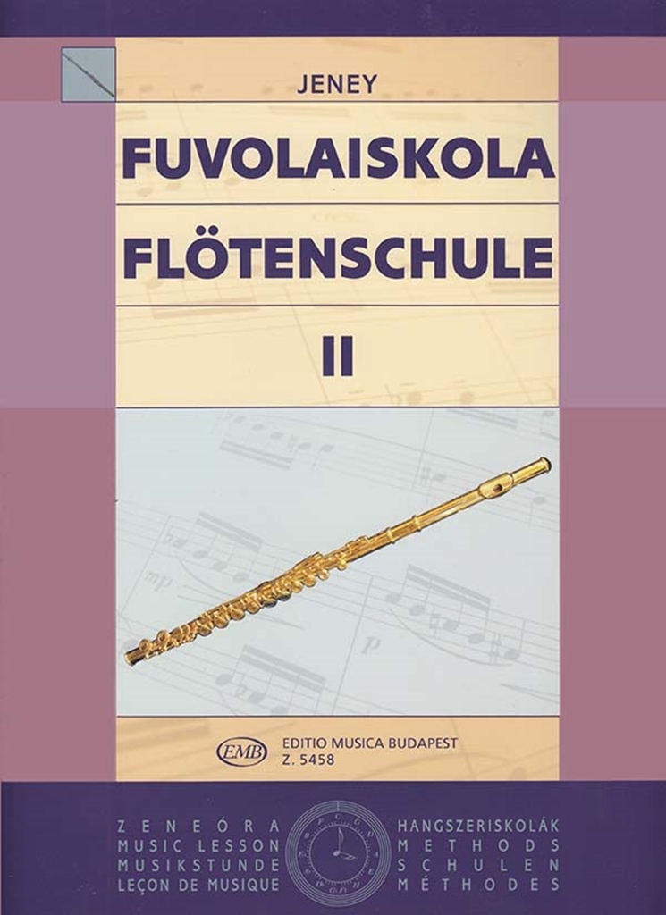Cover: 9790080054581 | Schule für Flöte Band 2 (dt/un) | Zoltan Jeney | Buch