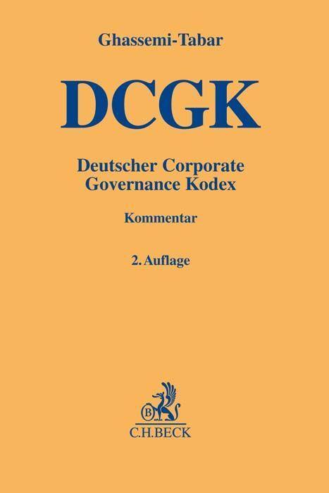 Cover: 9783406796395 | Deutscher Corporate Governance Kodex | Nima Ghassemi-Tabar | Buch