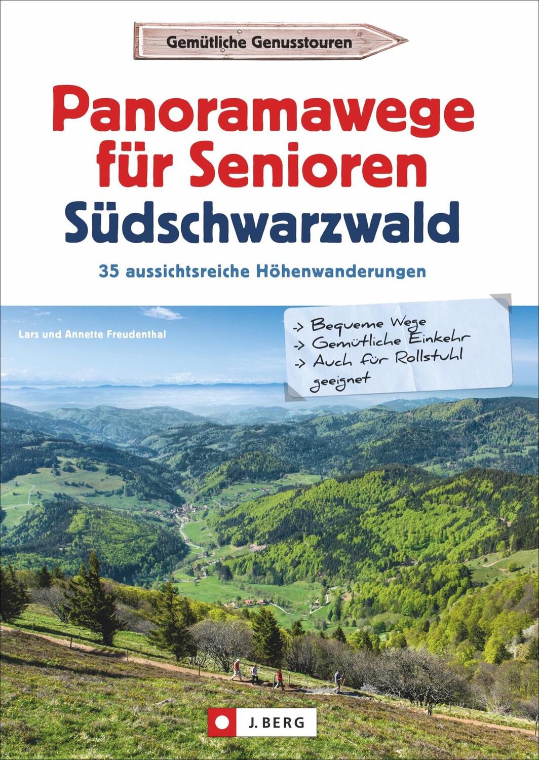 Cover: 9783862466849 | Panoramawege für Senioren Süd-Schwarzwald | Lars Freudenthal (u. a.)