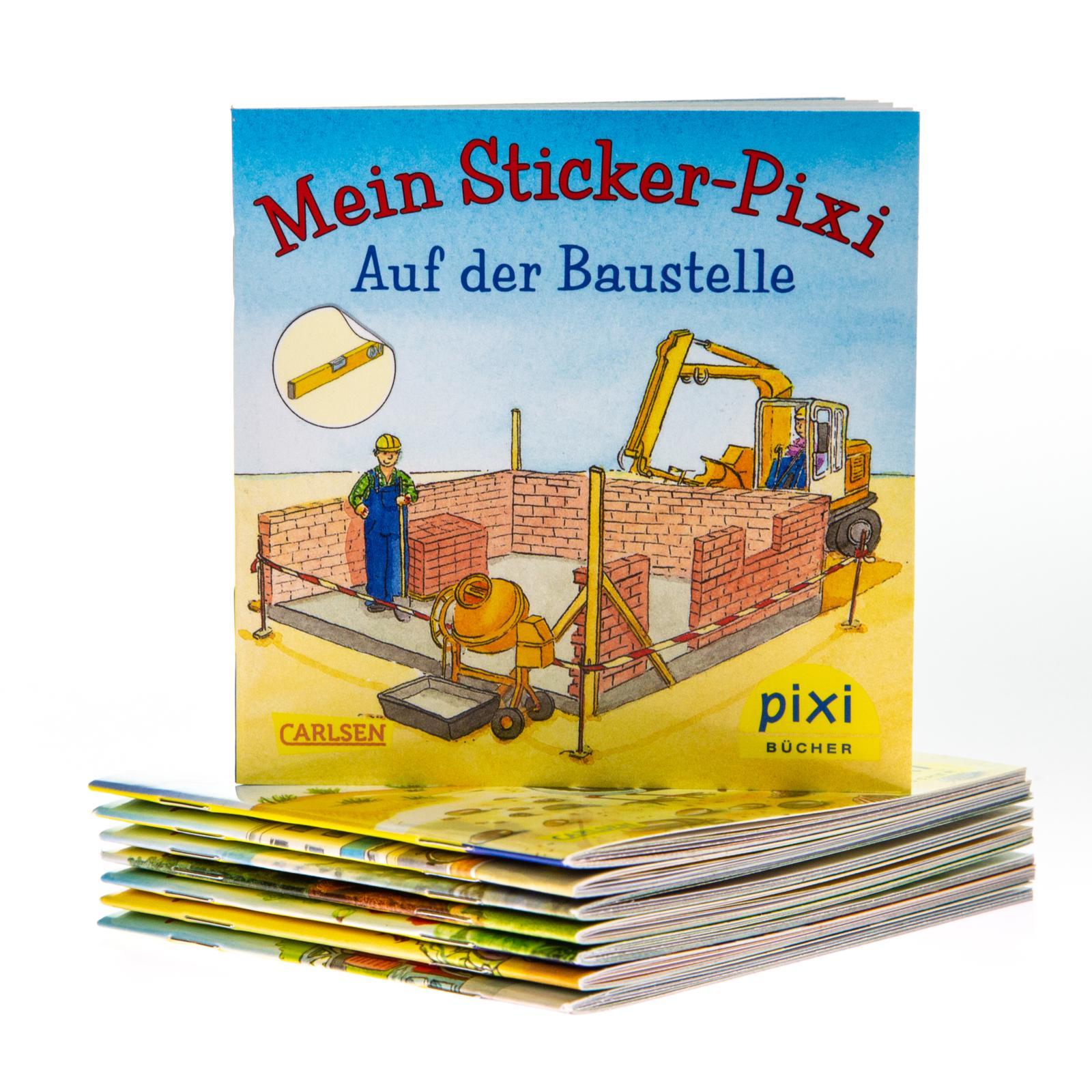 Bild: 9783551907233 | Pixi-8er-Set 199: Meine Sticker-Pixis (8x1 Exemplar) | Broschüre