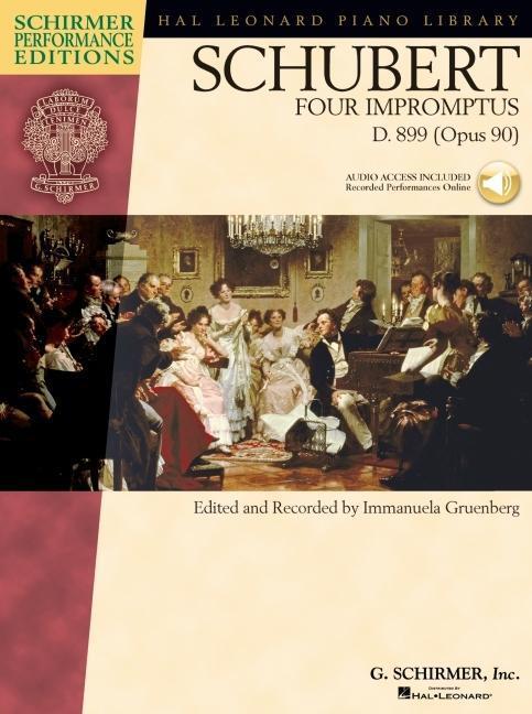 Cover: 9781423431121 | Schubert - Four Impromptus, D. 899 (0p. 90) Book/Online Audio [With...