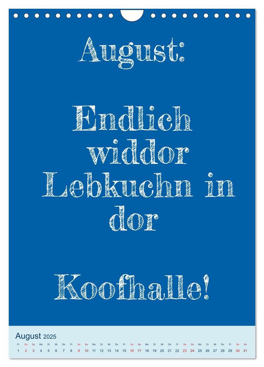 Bild: 9783435917518 | Humorvoller Mundartkalender Sachsen (Wandkalender 2025 DIN A4...