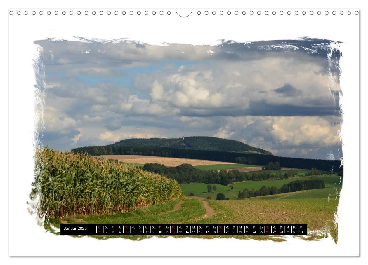 Bild: 9783435577323 | Blick ins Erzgebirge (Wandkalender 2025 DIN A3 quer), CALVENDO...