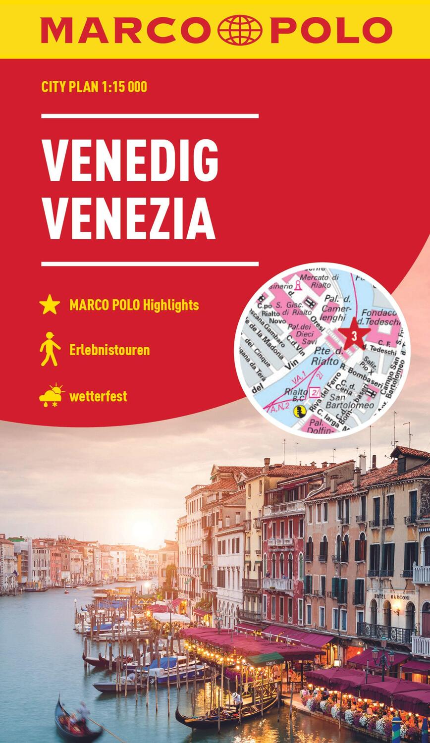 Cover: 9783575018632 | MARCO POLO Cityplan Venedig 1:5.500 | (Land-)Karte | Deutsch | 2024
