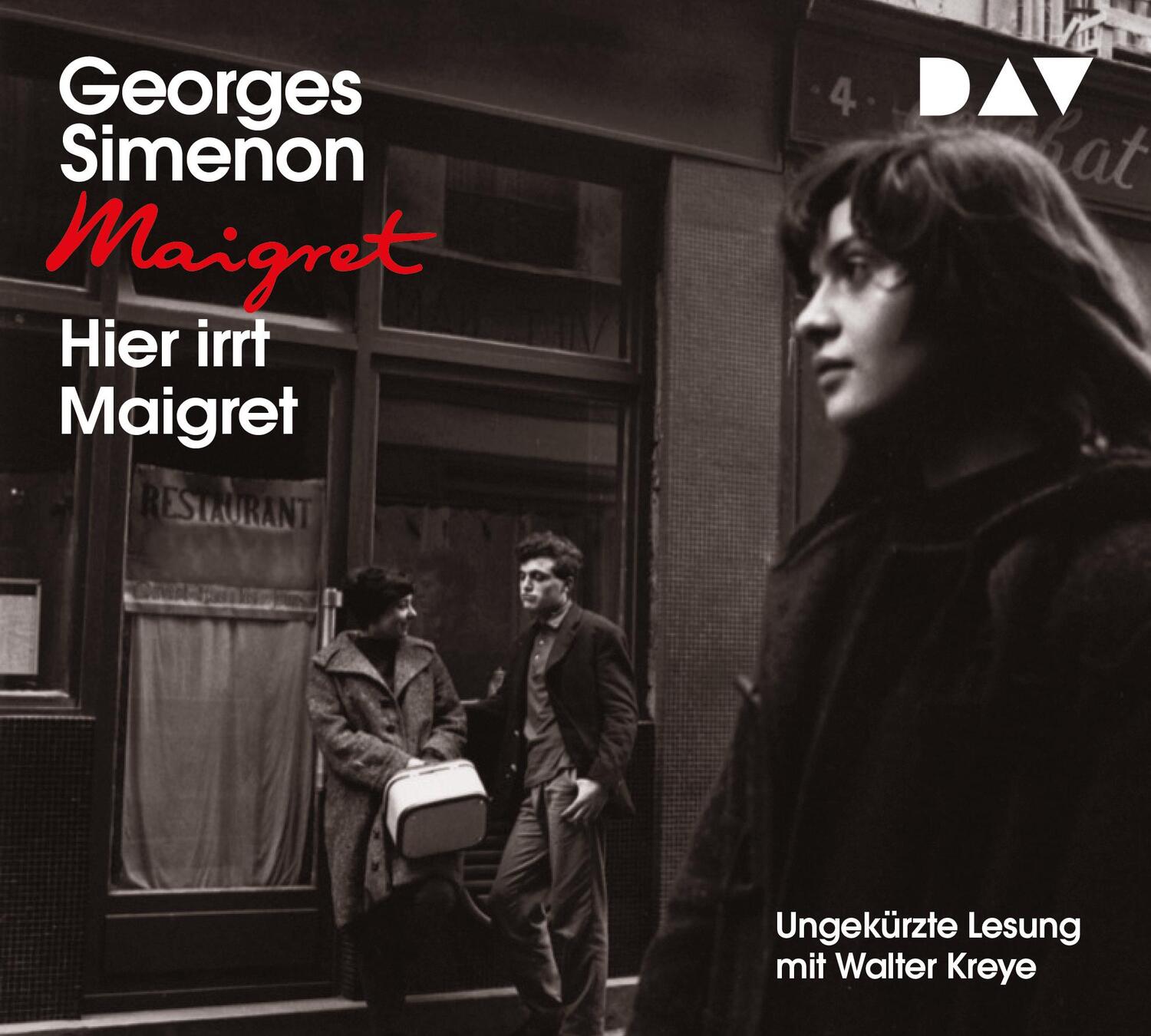 Cover: 9783742419507 | Hier irrt Maigret | 43. Fall. Ungekürzte Lesung mit Walter Kreye | CD