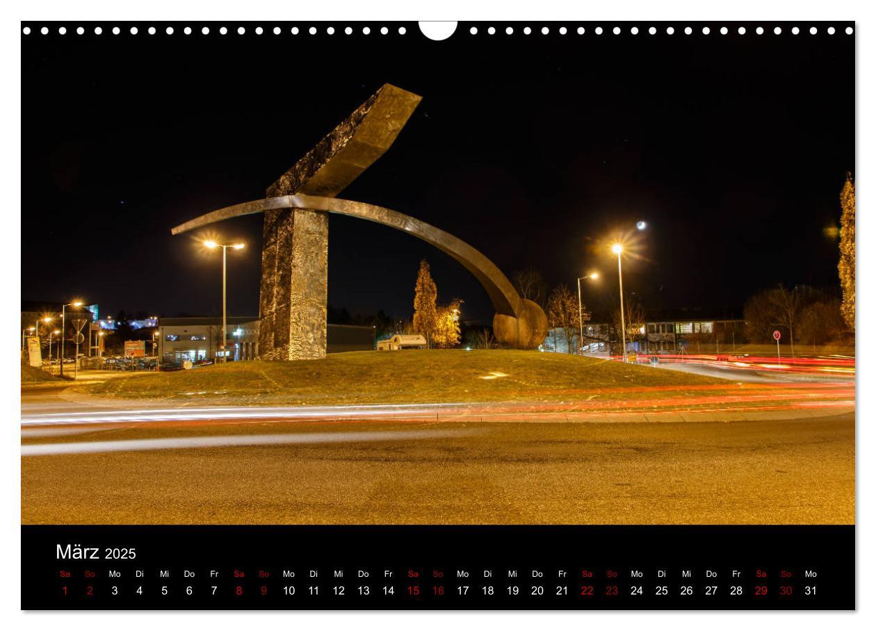 Bild: 9783435387625 | Pirmasens bei Nacht (Wandkalender 2025 DIN A3 quer), CALVENDO...