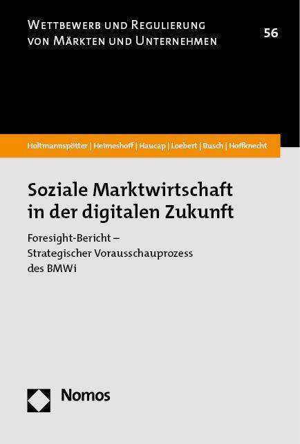Cover: 9783848787999 | Soziale Marktwirtschaft in der digitalen Zukunft | Taschenbuch | 2023
