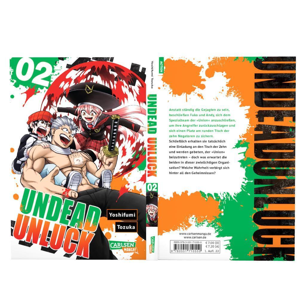 Bild: 9783551710550 | Undead Unluck 2 | Yoshifumi Tozuka | Taschenbuch | Undead Unluck