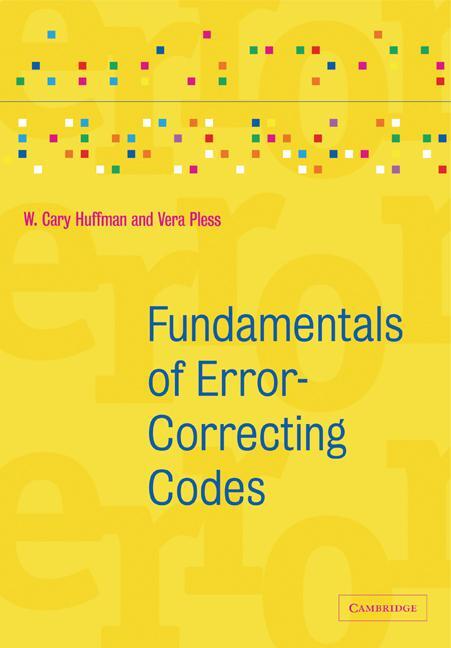 Cover: 9780521131704 | Fundamentals of Error-Correcting Codes | Huffman W. Cary | Taschenbuch