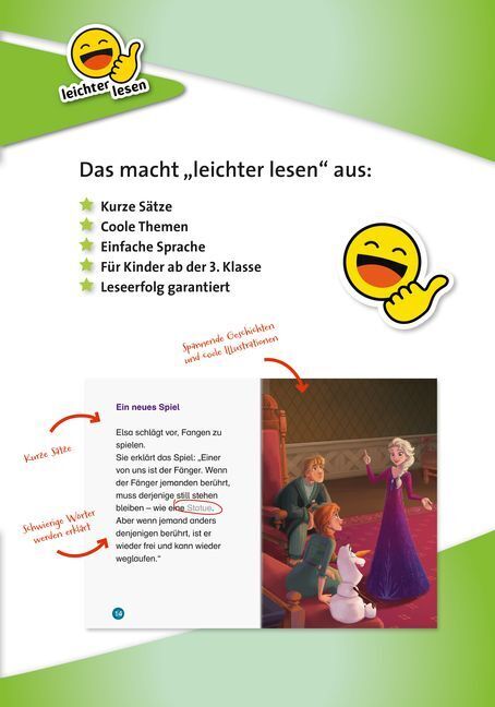 Bild: 9783473496259 | Erstleser - leichter lesen: Disney Die Eiskönigin 2: Die Suche nach...