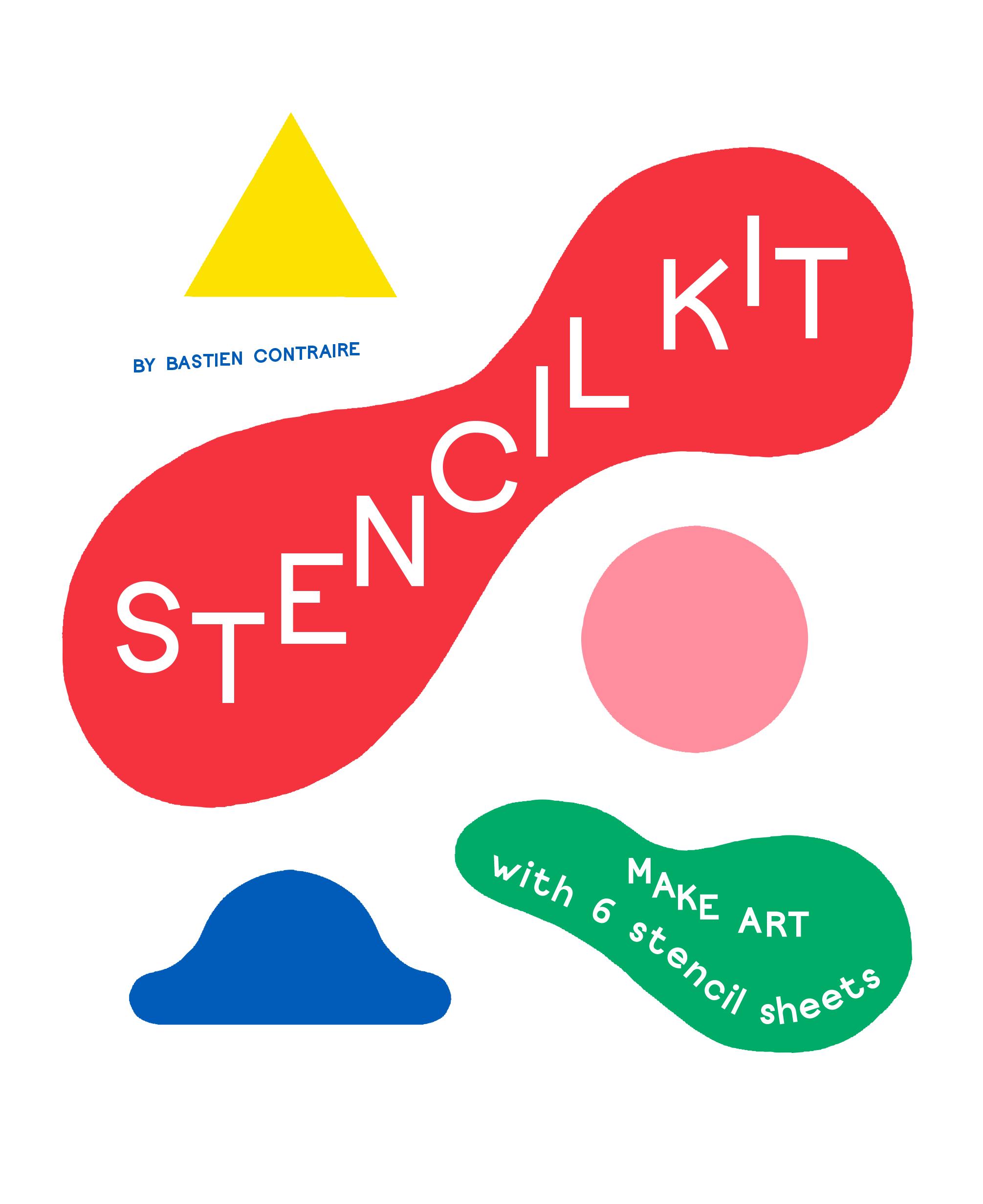 Cover: 9781786277756 | Stencil Kit | Blue Smile, Red Apple, Yellow Snake... | Contraire