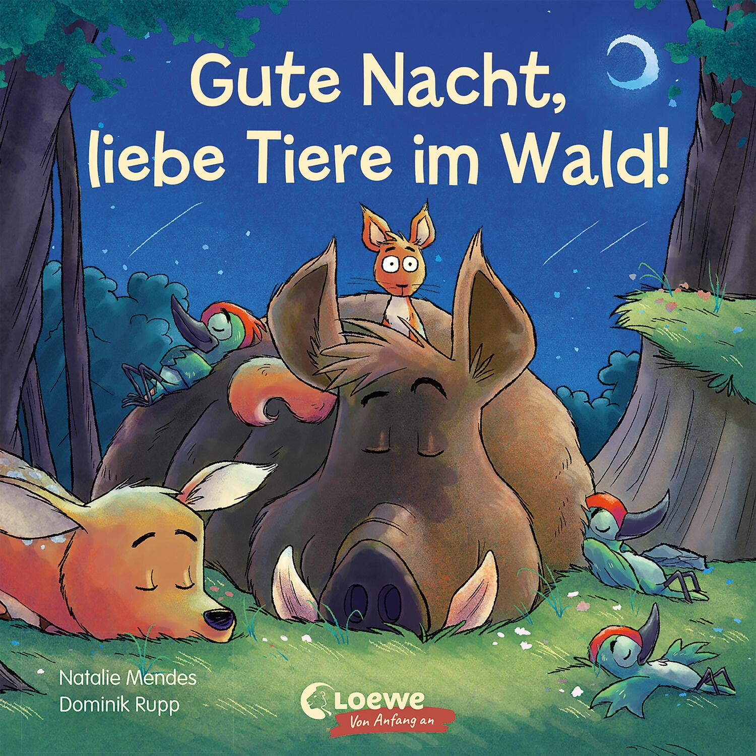 Cover: 9783743212060 | Gute Nacht, liebe Tiere im Wald! | Natalie Mendes | Buch | Deutsch