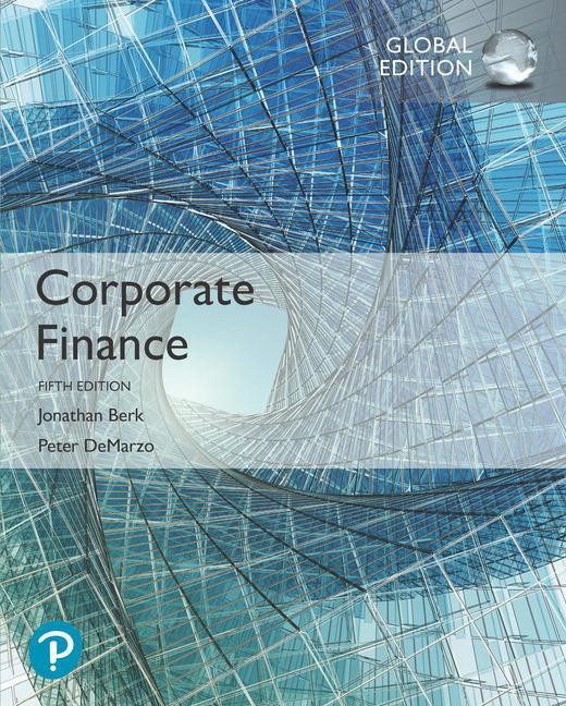 Cover: 9781292304281 | Corporate Finance plus Pearson MyLab Finance with Pearson eText,...