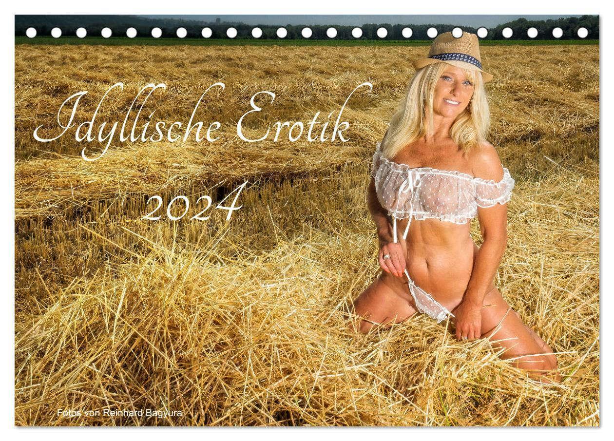 Cover: 9783675538863 | Idyllische Erotik (Tischkalender 2024 DIN A5 quer), CALVENDO...