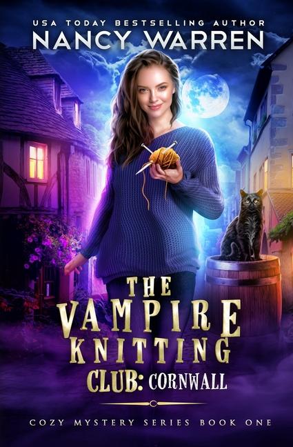 Cover: 9781990210730 | The Vampire Knitting Club | Cornwall: Cozy Mystery Series Book 1