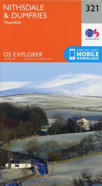 Cover: 9780319245736 | Nithsdale and Dumfries | Ordnance Survey | (Land-)Karte | Englisch