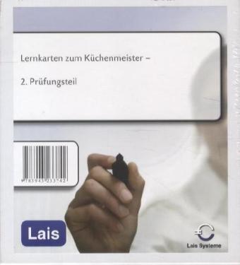 Cover: 9783943233742 | Lernkarten zum Küchenmeister - 2. Prüfungsteil | Box | In Plastixbox