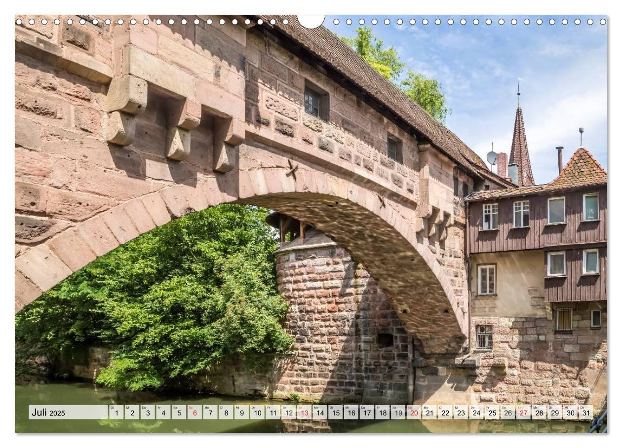 Bild: 9783435592029 | NÜRNBERG Historisches Stadtherz (Wandkalender 2025 DIN A3 quer),...