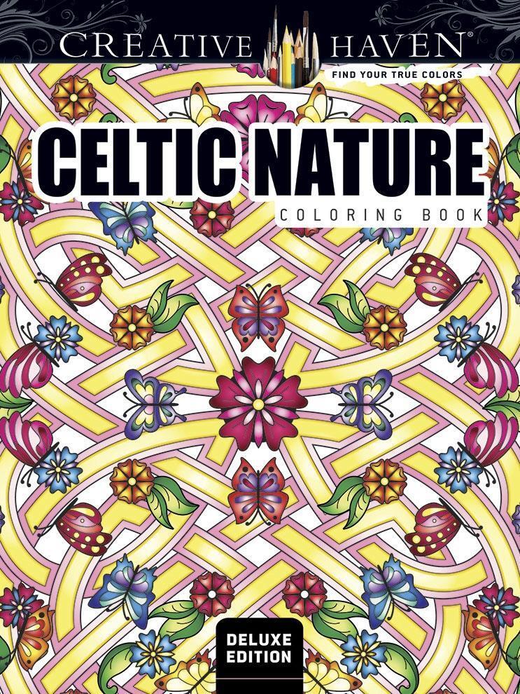 Cover: 9780486810423 | Creative Haven Deluxe Edition Celtic Nature Coloring Book | Buziak