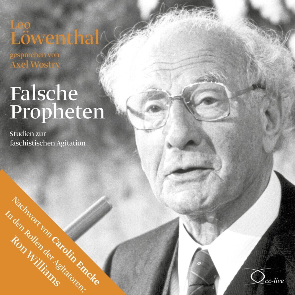 Cover: 9783956164842 | Falsche Propheten, 5 Audio-CD | Studien zur faschistischen Agitation