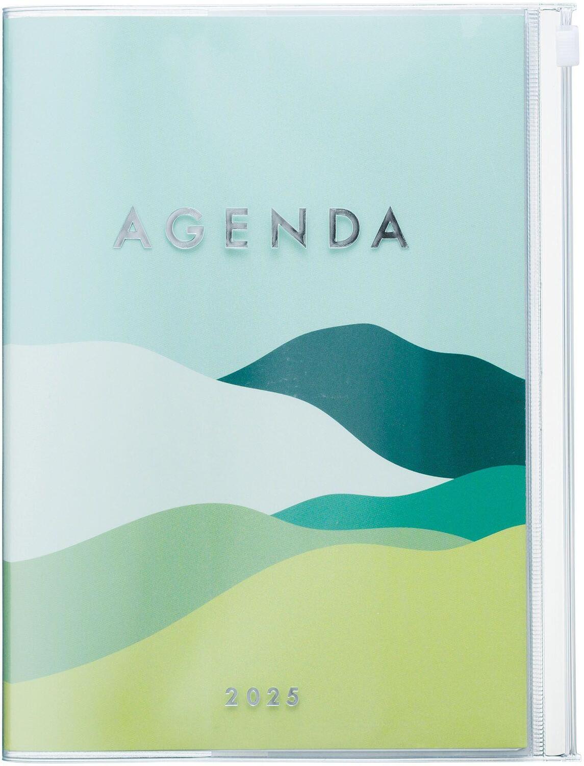 Cover: 4550045128000 | MARK'S 2024/2025 Taschenkalender A5 vertikal, Mountain // Green | Inc.