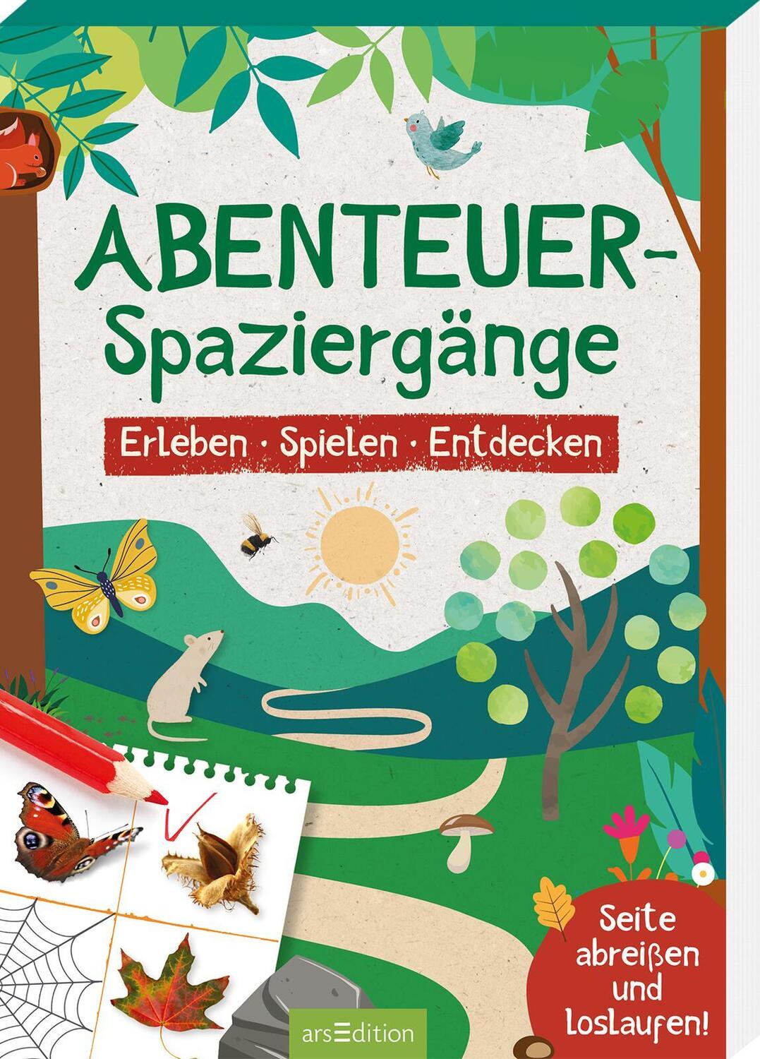 Cover: 9783845846989 | Abenteuer-Spaziergänge | Erleben - Spielen - Entdecken | Pia Deges