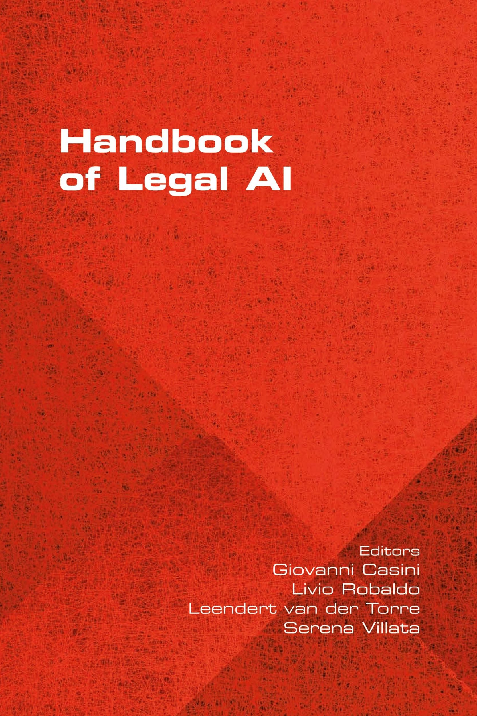 Cover: 9781848903852 | Handbook of Legal AI | Giovanni Casini (u. a.) | Taschenbuch | 2022