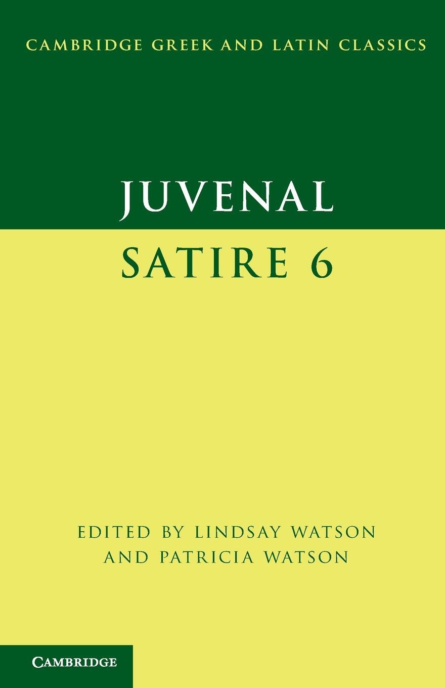 Cover: 9780521671101 | Juvenal | Satire 6 | Juvenal | Taschenbuch | Paperback | Englisch