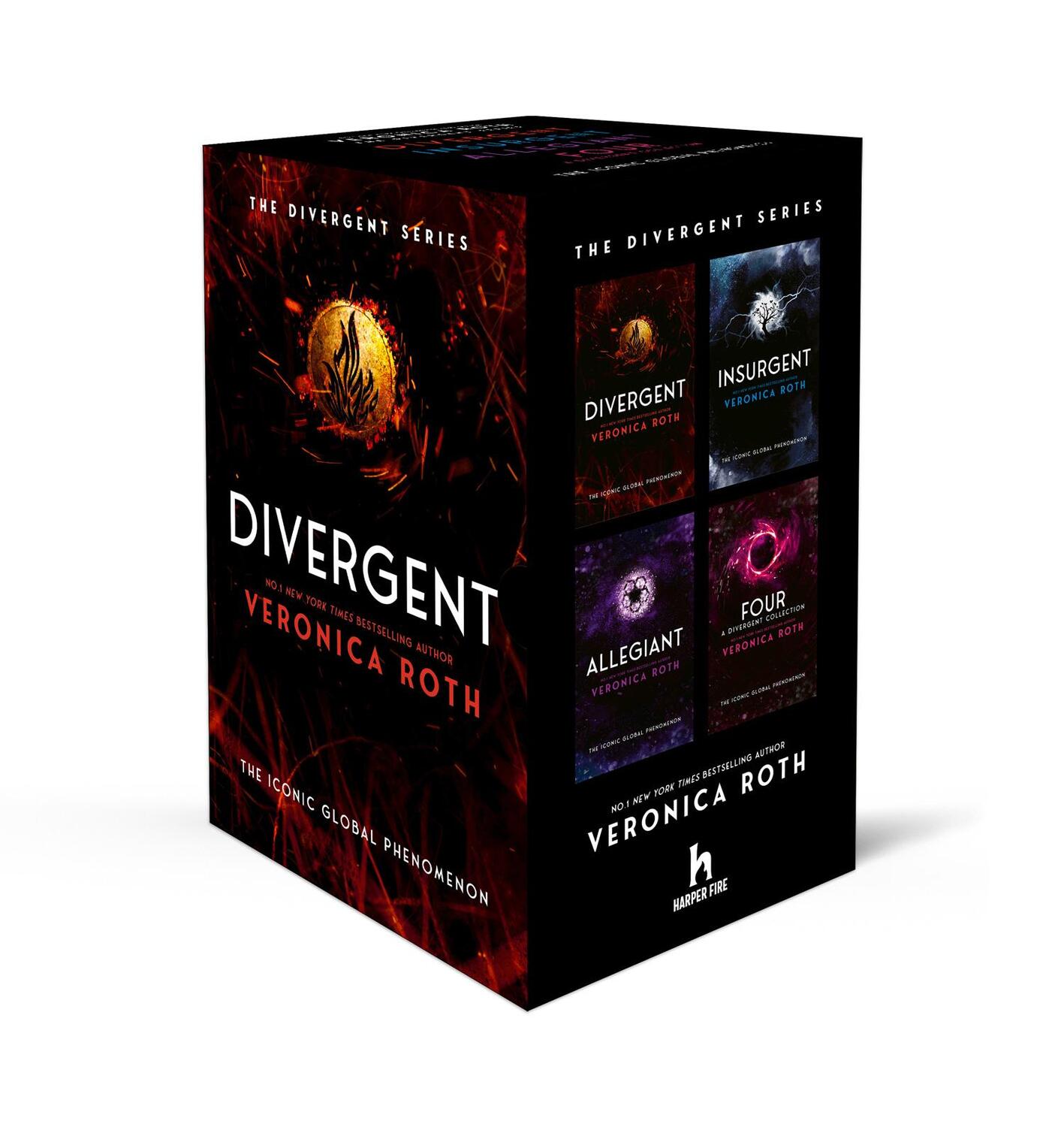 Cover: 9780008662264 | Divergent Series Box Set (Books 1-4) | Veronica Roth | Taschenbuch