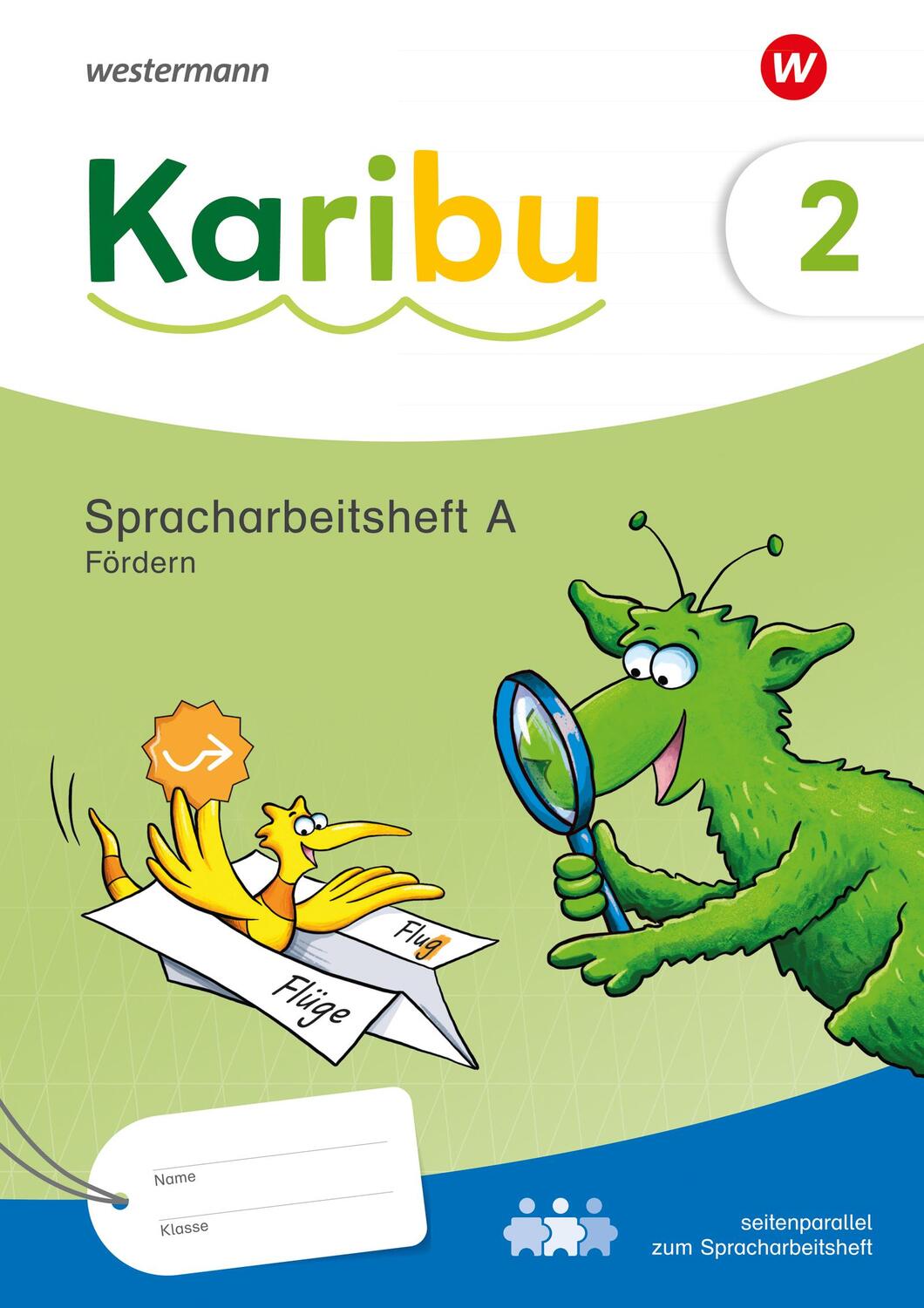 Cover: 9783141293531 | Karibu. Spracharbeitsheft Fördern 2 A | Ausgabe 2024 | Taschenbuch