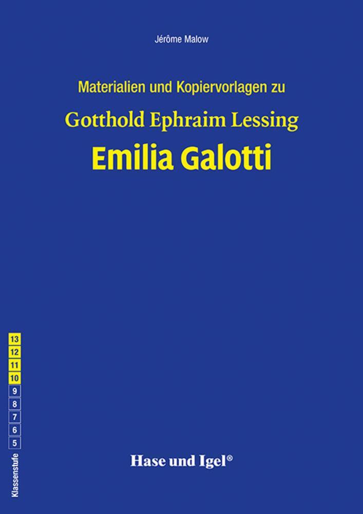 Cover: 9783863164195 | Emilia Galotti. Begleitmaterial | Jérôme Malow | Taschenbuch | 64 S.