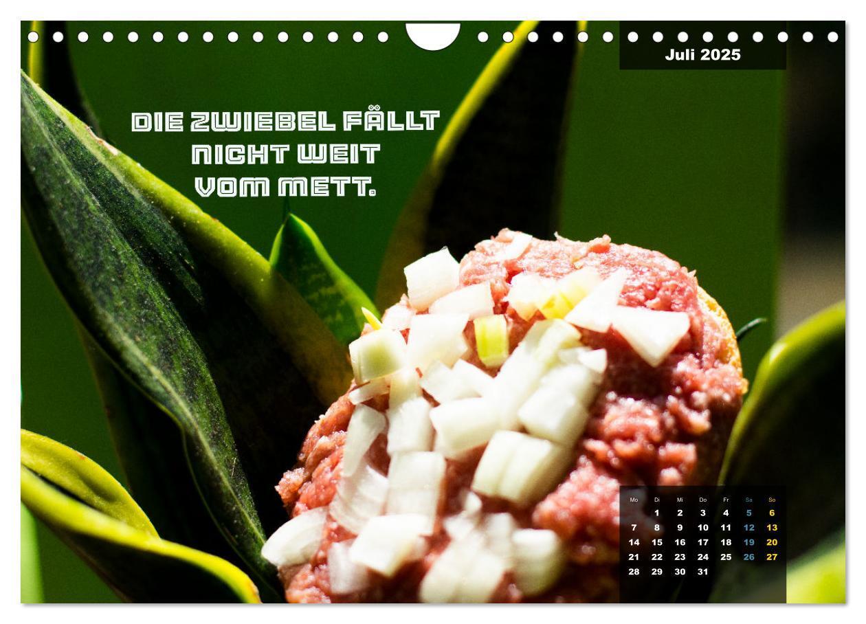 Bild: 9783435039470 | Mettkalender - Spread some more Mett (Wandkalender 2025 DIN A4...