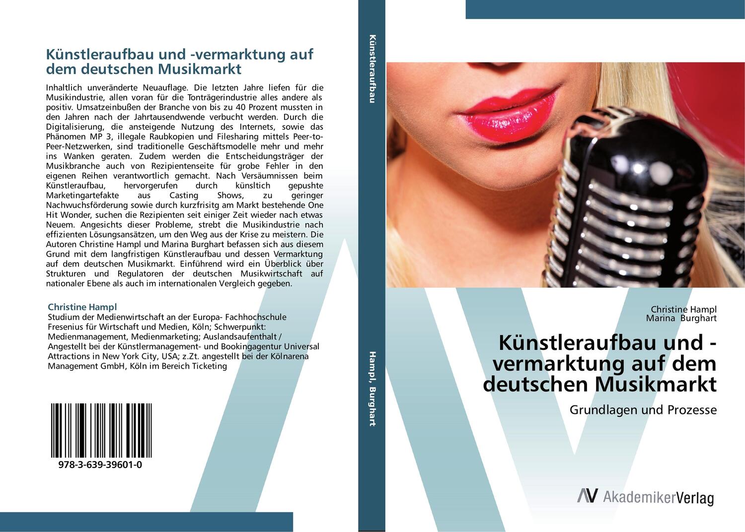 Cover: 9783639396010 | Künstleraufbau und -vermarktung auf dem deutschen Musikmarkt | Buch