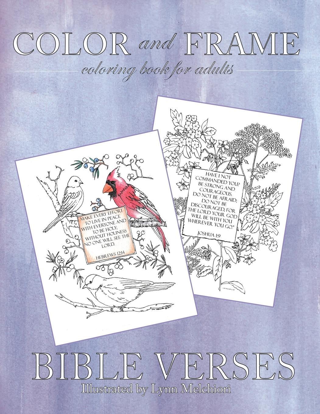 Cover: 9781943232130 | Color and Frame | Bible Verses | Lynn Melchiori | Taschenbuch | 2017