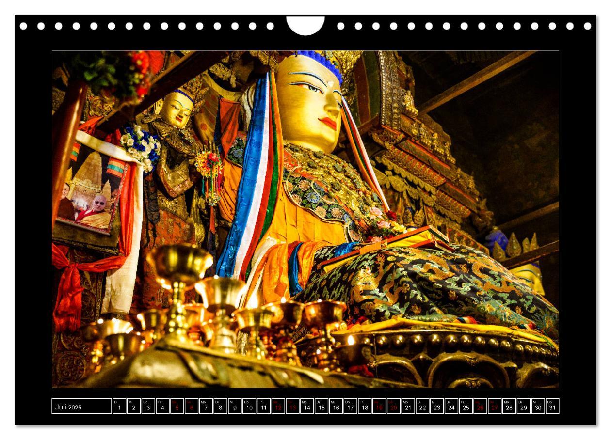 Bild: 9783435352180 | Eine Rundreise durch Tibet (Wandkalender 2025 DIN A4 quer),...