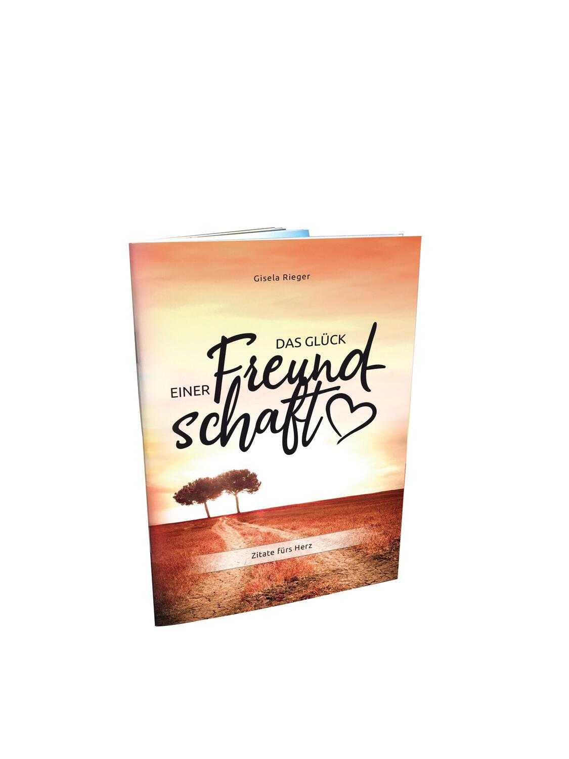 Cover: 9783981988161 | Das Glück einer Freundschaft | Gisela Rieger | Broschüre | Deutsch