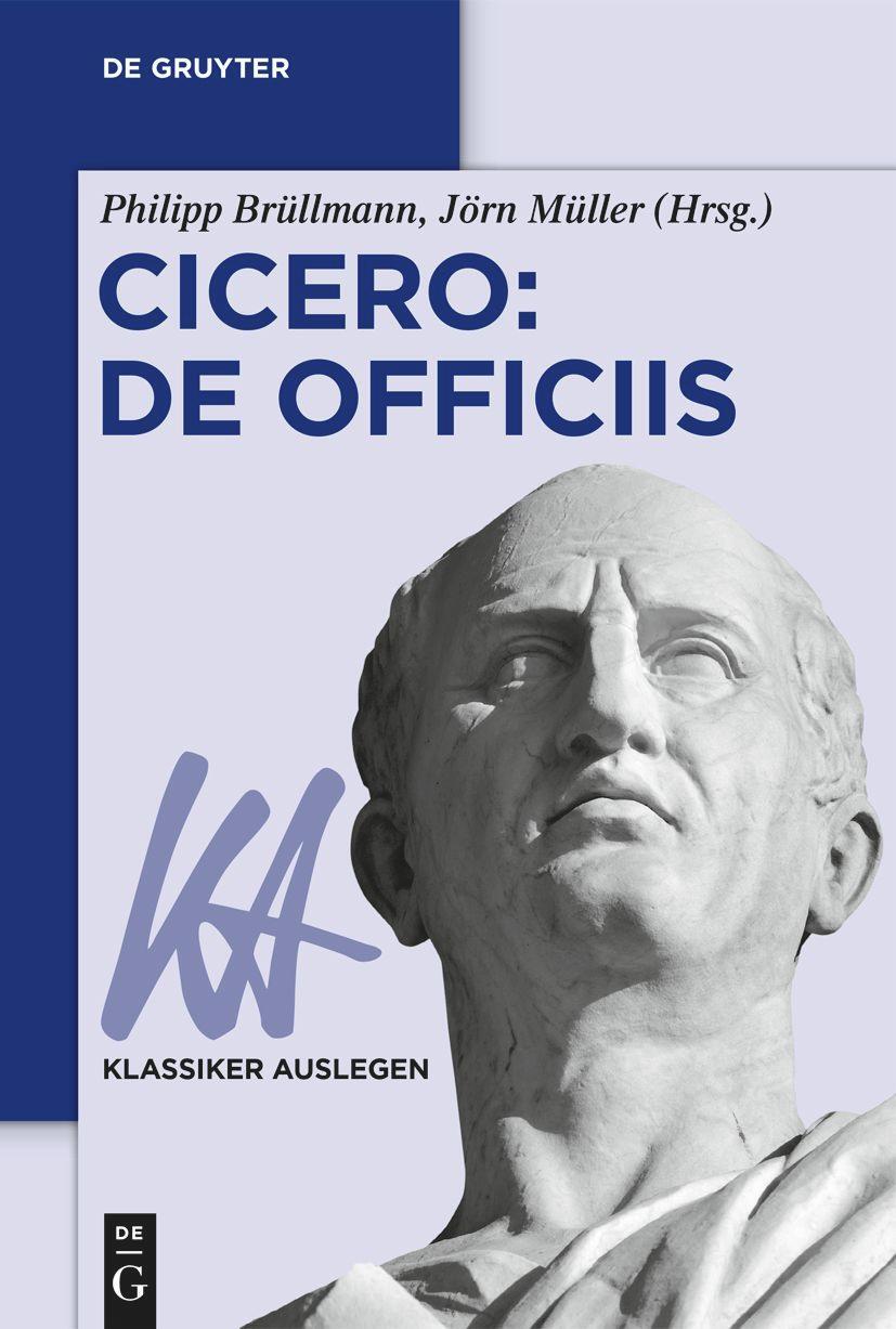 Cover: 9783110760149 | Cicero: De officiis | Philipp Brüllmann (u. a.) | Taschenbuch | IX