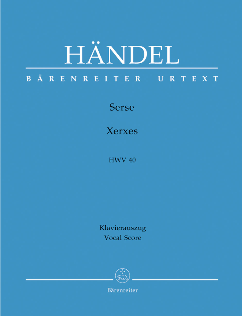 Cover: 9790006526987 | Serse - Opera in tre atti, HWV 40 | Bärenreiter Urtext - Noten | Buch
