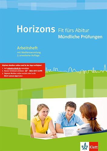 Cover: 9783125209343 | Horizons Fit fürs Abitur. Mündliche Prüfungen. Arbeitsheft mit...