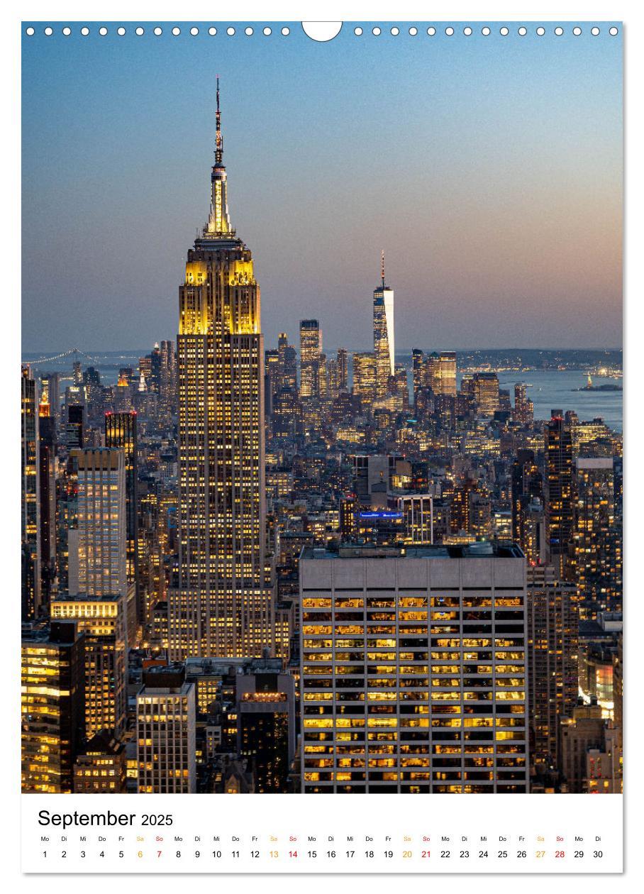 Bild: 9783435847204 | New York, Facetten einer Stadt (Wandkalender 2025 DIN A3 hoch),...