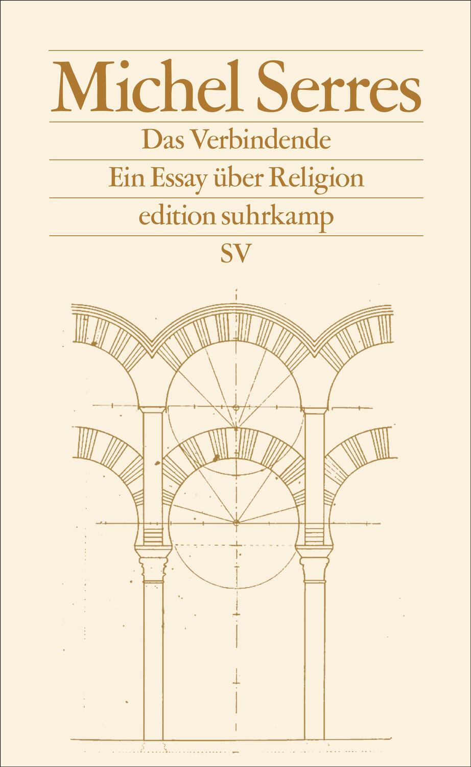 Cover: 9783518036020 | Das Verbindende | Ein Essay über Religion | Michel Serres | Buch
