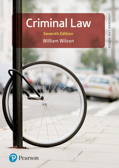 Cover: 9781292286747 | Criminal Law | William Wilson | Taschenbuch | Longman Law Series
