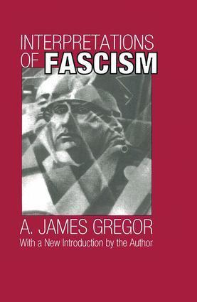 Cover: 9781560009504 | Interpretations of Fascism | A James Gregor | Taschenbuch | Englisch