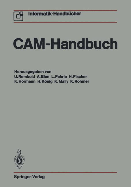 Cover: 9783642748394 | CAM-Handbuch | U. Rembold (u. a.) | Taschenbuch | Paperback | xiii