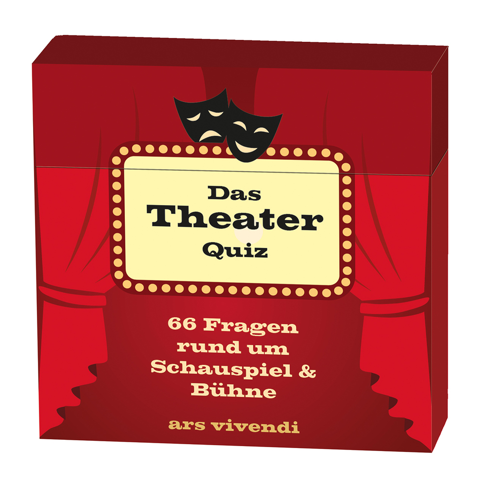 Cover: 4250364114745 | Das Theater-Quiz (Spiel) | 66 Fragen rund um Schauspiel &amp; Bühne | 1474