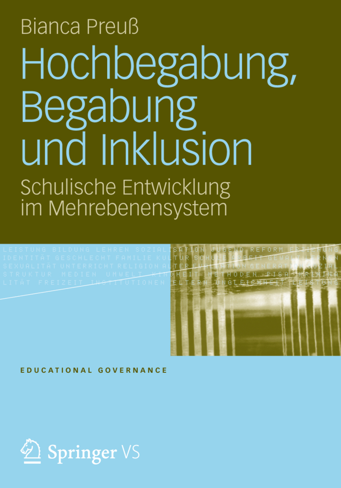 Cover: 9783531194851 | Hochbegabung, Begabung und Inklusion | Bianca Elke Marie-Luise Preuß