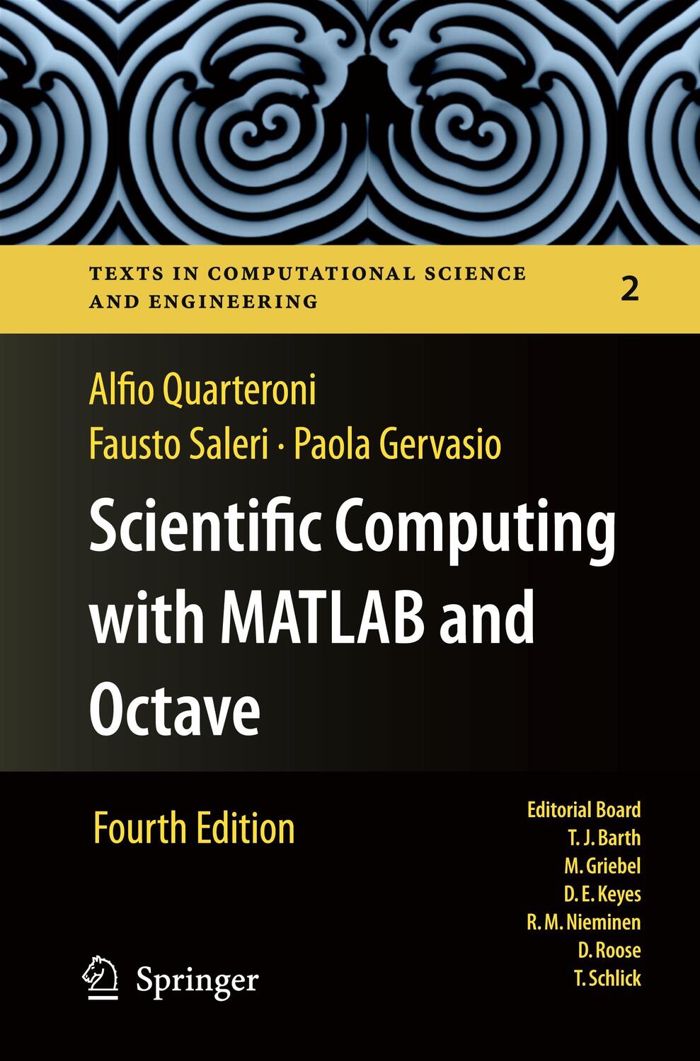 Cover: 9783662517581 | Scientific Computing with MATLAB and Octave | Alfio Quarteroni (u. a.)